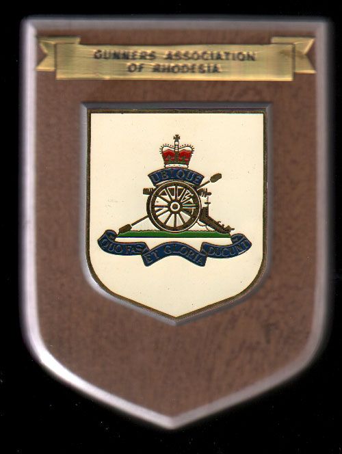 Gunners Association of Rhodesia (Queens crown)